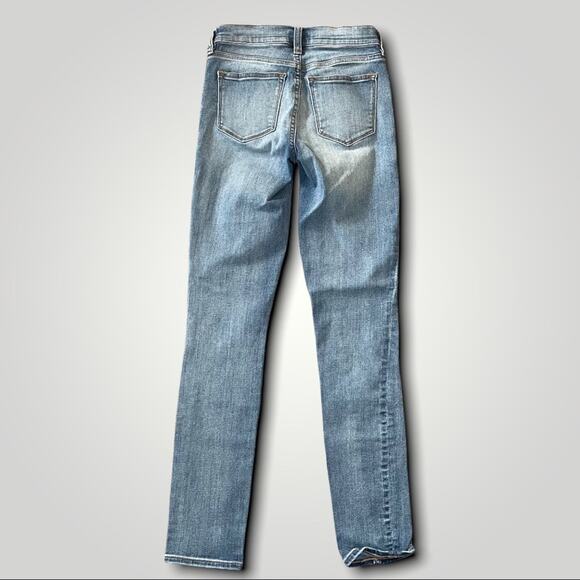 J CREW LOW RISE BOHO WESTERN STRETCH LIGHT WASH SKINNY JEANS 24 30 SMALL - Picture 4 of 7